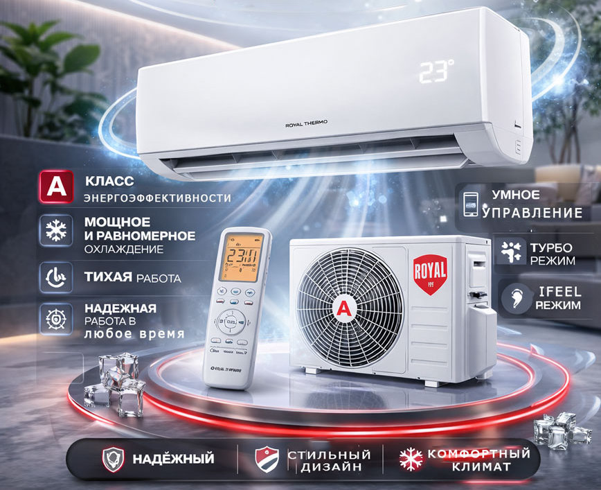 Кондиционер Royal Thermo (ZANUSSI) 